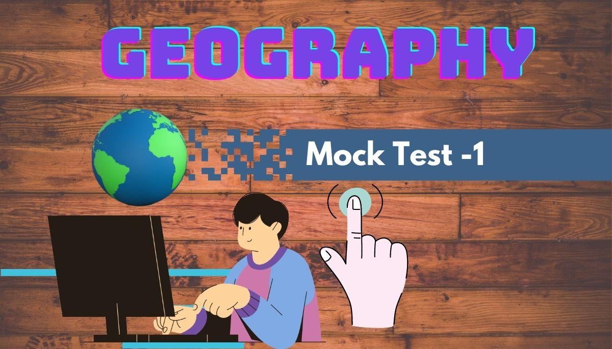 Geography question mcq mock test Gurucool