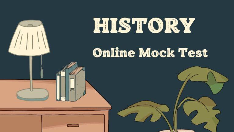History online mock test