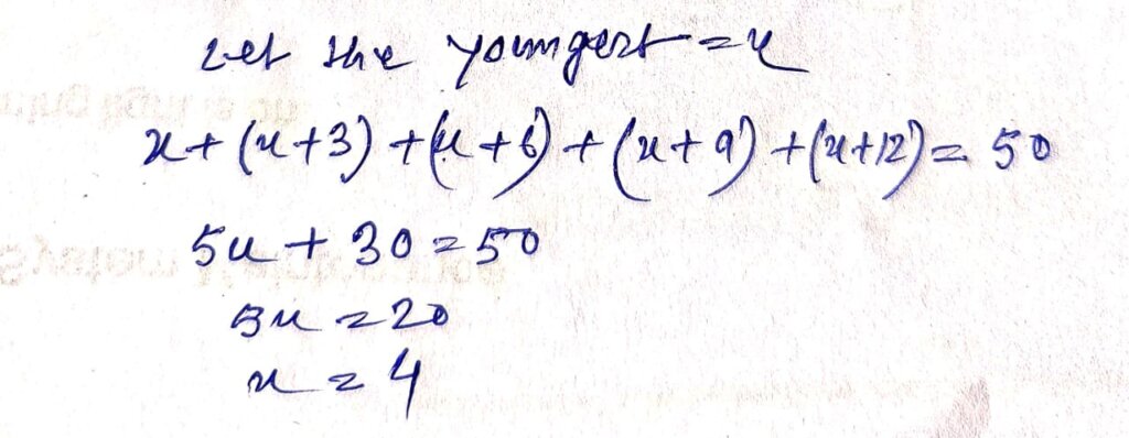 ssc math exam question